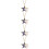 4Pièces Colliers Étoile Marine Décoratifs 10