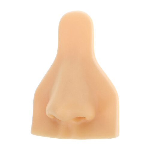 2Pièces Modèles Visage Silicone Pratique Perçage Nez Flexible
