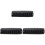 3Pièces Coussin Main Noir PU, Repose-Bras Confort 2