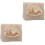 2Ensembles D'emballage Bébé Polyester Bandeau 3