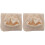 2Ensembles D'emballage Bébé Polyester Bandeau 2