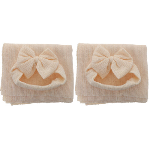 2Ensembles D'emballage Bébé Polyester Bandeau 1