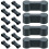 100Pièces Connecteurs De Rails De Train Plastique Gris Pour Jouets 3