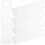 20Pièces Plaques Nom Sublimation Transparentes Durables 1
