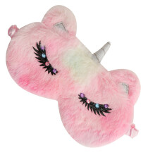 2Pièces Masques Oculaires Pelucheux Multi-Colors Pour Enfants