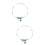 2Pièces Bracelet Argent Cadeau Plage Élégant 6