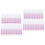 50Pièces Colle Ongles Press-on Transparent Usage Et 3