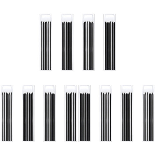 72Pièces Crayon Bois Noires Pour Charpentiers 1