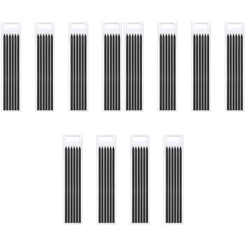72Pièces Crayon Bois Noires Pour Charpentiers 2
