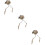 3Pcs Rail for Outdoor Use Light Brown Fast Rail 19-21Mm Adapter 9