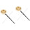 2Sets Durable Copper Yin Qing Buddhist Musical Instrument for Ceremony 4