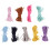 45Pcs Elastic DIY Straps Assorted Colors for Crafting and Apparel Use 1