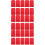 30Pcs Red Office File Envelopes Practical Paper Bags for Documents 8
