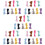 45Pcs Elastic DIY Straps Assorted Colors for Crafting and Apparel Use 8