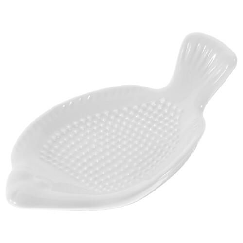3Pcs Multi-Use Ceramic Garlic Plate for Home Cooking