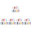 45Pcs Elastic DIY Straps Assorted Colors for Crafting and Apparel Use 5