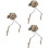 3Pcs Rail for Outdoor Use Light Brown Fast Rail 19-21Mm Adapter 6