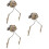 3Pcs Rail for Outdoor Use Light Brown Fast Rail 19-21Mm Adapter 7