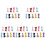 45Pcs Elastic DIY Straps Assorted Colors for Crafting and Apparel Use 2