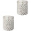 2Pcs Heat Resistant Ceramic Baking Beans Pie Weights White Stoneware 3