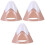 3Pcs Pink Hamster Hideout House Durable Small Pet Bed Comfortable Nest 5