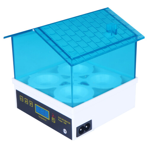 3Pcs Egg Incubator 4 Slots Home Use Automatic Hatcher