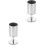 2Pcs Compact Stainless Steel Toothpick Case Silver Desktop Organizer 5