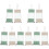 10Pcs Green Calligraphy Practicing Scroll Paper for Chinese Brush Art 2