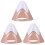 3Pcs Pink Hamster Hideout House Durable Small Pet Bed Comfortable Nest 4