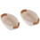 2Pcs Small White Woven Rope Baskets for Bathroom and Nursery Storage 6