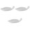 3Pcs Multi-Use Ceramic Garlic Plate for Home Cooking 5