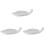 3Pcs Multi-Use Ceramic Garlic Plate for Home Cooking 4