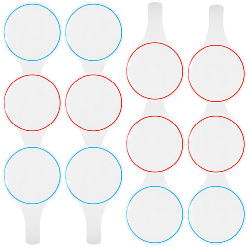 36Pcs Handheld Dry Erase Boards Assorted Color Foam Small Whiteboards 2