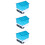 3Pcs Egg Incubator 4 Slots Home Use Automatic Hatcher 8