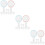 36Pcs Handheld Dry Erase Boards Assorted Color Foam Small Whiteboards 11