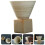 4Sets White Ceramic Coffee Mugs Japanese Style for Home Office Use 11