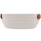 2Pcs Small White Woven Rope Baskets for Bathroom and Nursery Storage 2