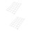 2Pcs Coffee Capsule Storage Holder Clear Acrylic Pod Rack for Kitchen 9