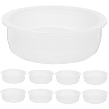 60Pcs Durable White Oil Drum Caps Reusable Bung Plugs for Chemical Use