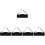 5Pcs Reliable Black Flute Pouches Oxford Cloth Protective Storage 7