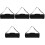 5Pcs Reliable Black Flute Pouches Oxford Cloth Protective Storage 5