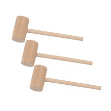 9Pcs Compact Wood Mini Hammer Food Mallet Durable for Home Use