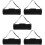 5Pcs Reliable Black Flute Pouches Oxford Cloth Protective Storage 10