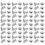 300Pcs Metal Rivets DIY Studs for Bags Shoes 9