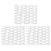 6Pcs White Durable Pet Cage Mats Breathable Anti-Bite Non-Slip Pads