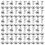 300Pcs Metal Rivets DIY Studs for Bags Shoes 8