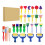 58Pièces Kit Peinture Éponge Pour Enfants Amusants 8
