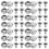 300Pcs Metal Rivets DIY Studs for Bags Shoes 10