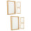 6Pcs Wooden DIY Paper Making Frames Mesh for Crafting Assorted Colors 9