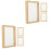 6Pcs Wooden DIY Paper Making Frames Mesh for Crafting Assorted Colors 5